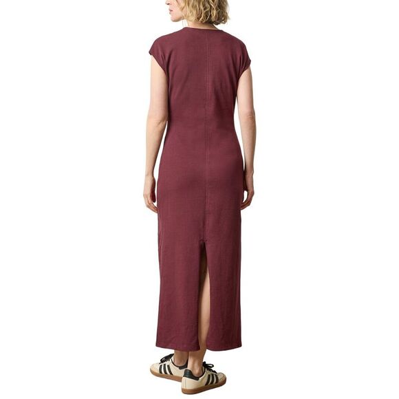 Lilla P Womens Slim Fit Side Tuck Maxi Dress - Picture 2 of 3